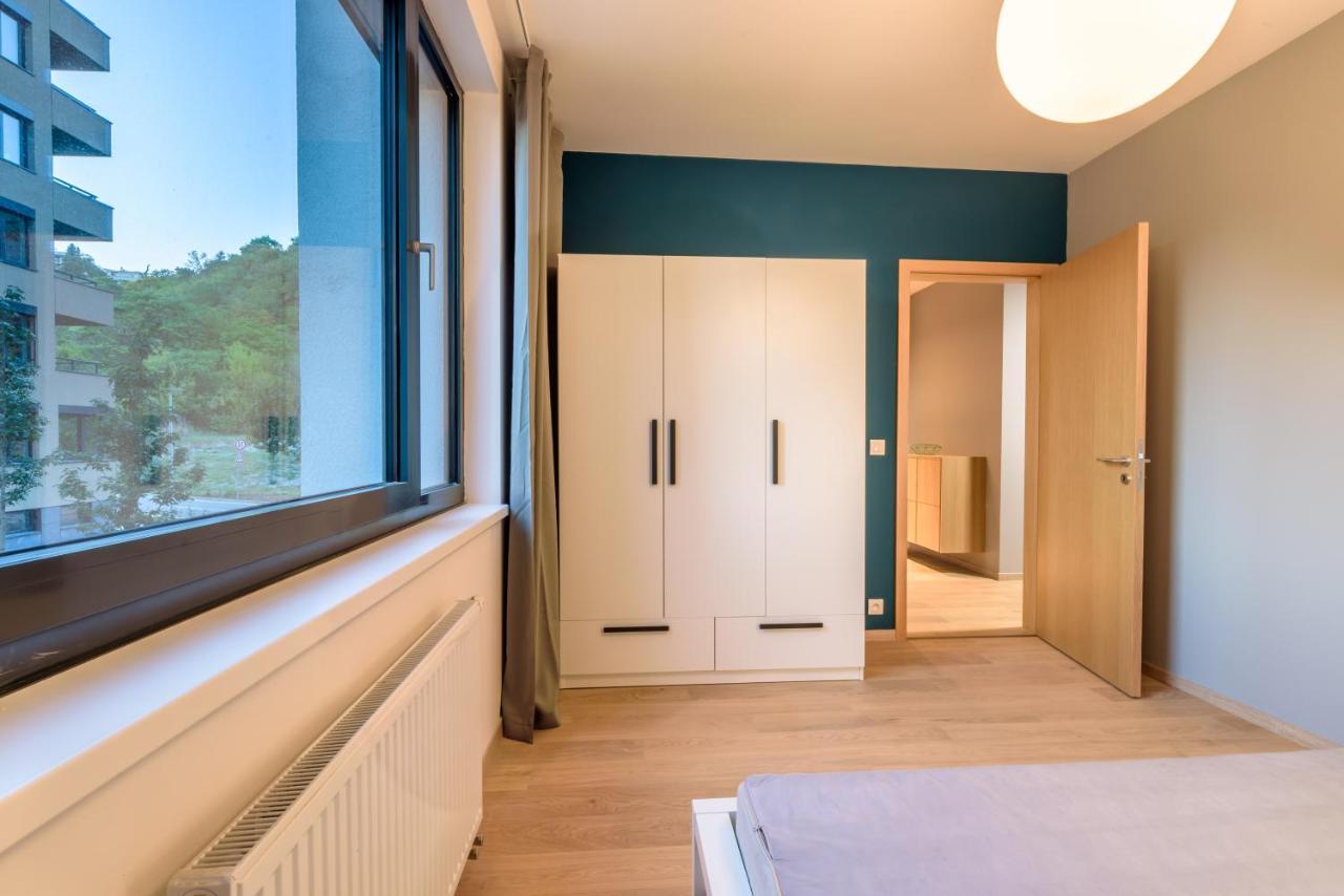 Bratislava center, river front, private parking included Esterno foto